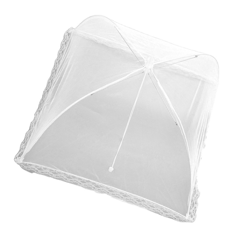5pcs Food Covers Collapsible Washable Reusable Portable Net Screen Mesh