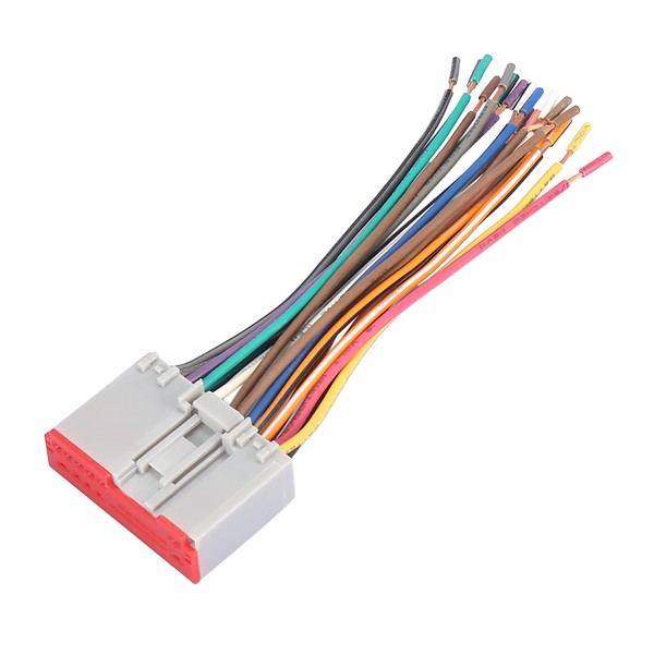 X AUTOHAUX 71-5520 Car Stereo CD Player Wiring Harness Wire