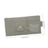 BUGUUYO Auto Sun Visor Organizer Id Storage Bag for Car