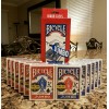 BICYCLE PLAYING CARDS 12 Decks * JUMBO Face * Red