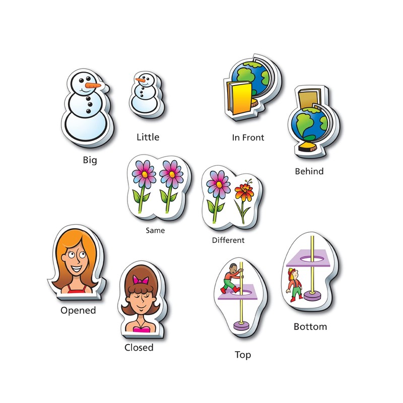 Super Duper Publications | Webber® MagneFoam Basic Concepts Magnets Level