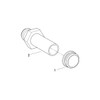 GROHE 37044000 | Urinal Inlet Connector