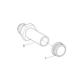 GROHE 37044000 | Urinal Inlet Connector