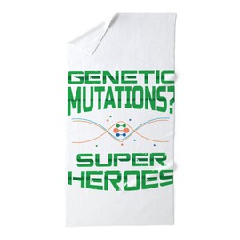 CafePress Genetic Mutation Geneticist Autism Aw Large Beach Towel, Soft Towel with Unique Design