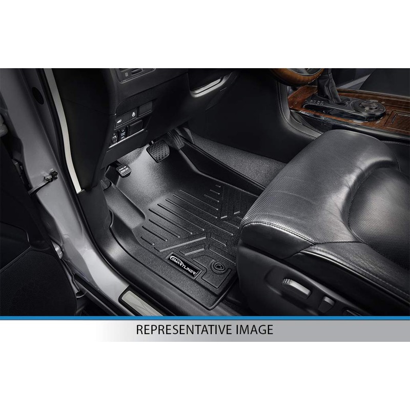 SMARTLINER Custom Fit Floor Mats 2 Row Liner Set for