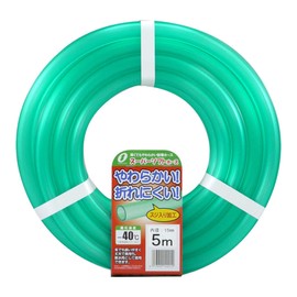 Sanyo Kasei SUS-1520L5G Super Soft Hose Tube, 0.6 x 0.8 inches (15 x 20 mm), Green, 16.4 ft (5 m)