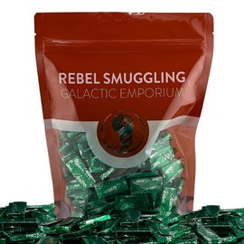 Chocolate Mints Bulk Individually Wrapped Creme De Menthe Thins 2LB Bag by Rebel Smuggling Galactic Emporium