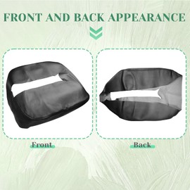 VKGUG Center Console Lid Armrest Cover Replacement Compatible with Chevy Avalanche Suburban Tahoe Silverado GMC Yukon XL Sierra 2007-2014 Leather Car Arm Rest Skin Upholstery Black (Only Leather Part)