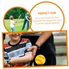 Anneome 4pcs Pu Sponge Training Baseballs Soft Practice Balls for