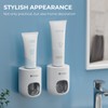 VNYIFAN Toothpaste Dispenser Wall Mount for Bathroom-Toothpaste Holder Automatic Toothpaste