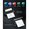 Thermal Paper 8.5" x 11" US Letter Size, 4 Rolls