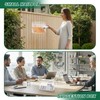 Juexica Clear Suggestion Box with Lock and Slot, Safe Acrylic