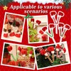 6 PCS Christmas Elf Legs Picks Xmas Tree Topper Decorations,