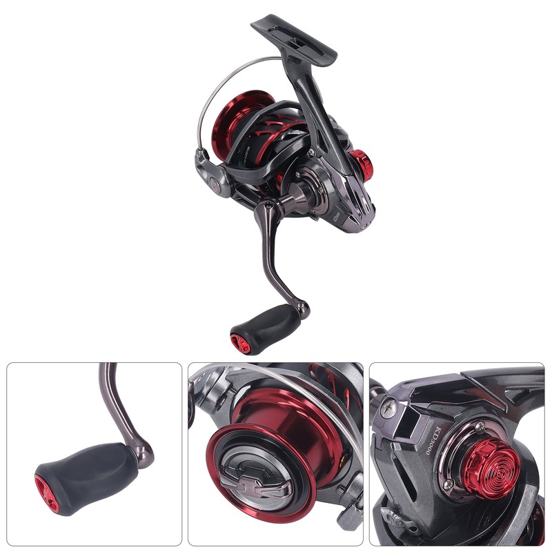 Spinning Reel Full Metal Stainless Steel Pressure Relief Button Humanized