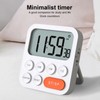 Kitchen Timer, 3-Speed Adjustable Study Timer, LCD for Living Room,