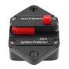DC 32V Circuit Breaker with Switch Manual Reset Waterproof for