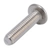 100Pcs Button Head Socket Caps Screws M4 Galvanized Steel for