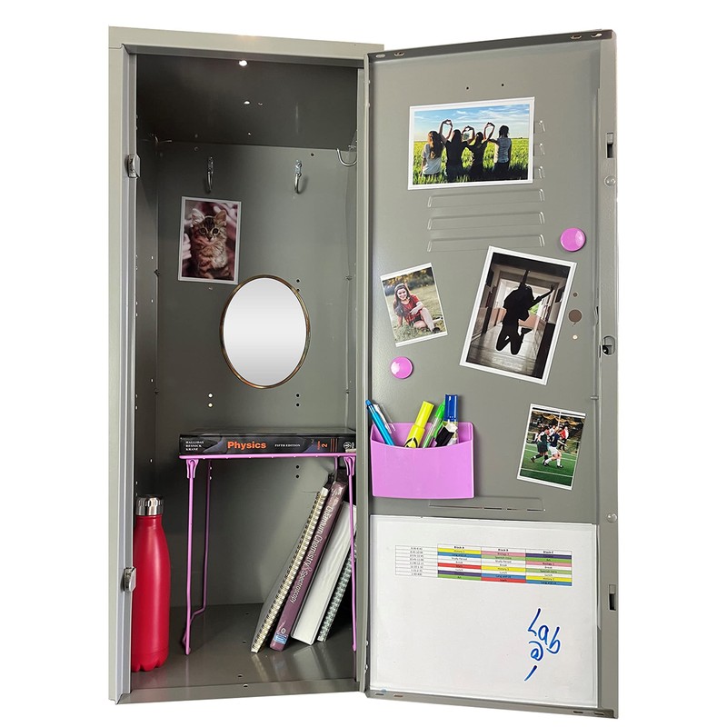 Magtech Magnetic Pocket Picture Frame, White, Holds 4 x 6