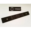StreetRays [Originals] [SR] Black Aluminum License Plate Delete w/ Boxer