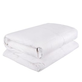 Organic Club. All-Season, Lightweight Down Comforter Filled with 30% Down. Soft and Durable 100% Cotton., All Season Duvet Insert Medium Warmth, Cloud Soft Hote (Queen: 87 х 87" (220 х 220 cm);)