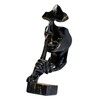Thinker Statue Vivid Shape Compact Synthetic Resin Attractive Decorative Silence