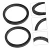 Gadpiparty 2Pcs Car Door Speaker Spacer Rings Adapter for Easy