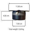 Ciare 1 x HT269 HT 269 Dome Tweeter Driver Black
