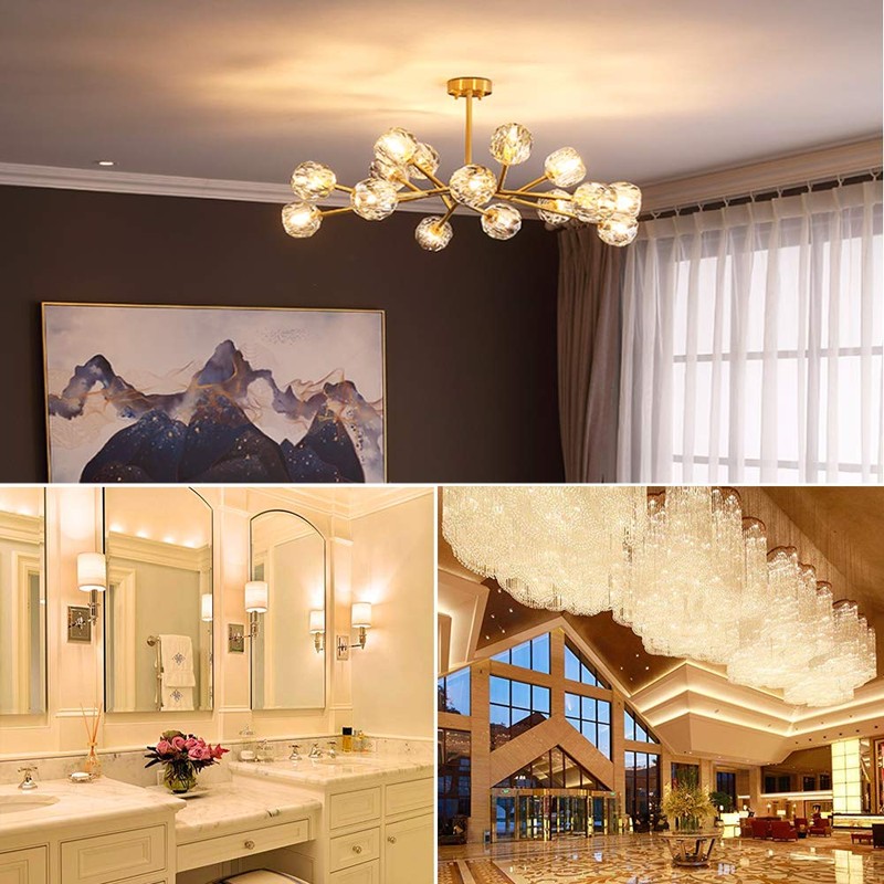 YBEK G9 Halogen Bulb 40W 120V T4 JCD Type G9