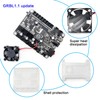 RATTMMOTOR 3-Axis Update GRBL 1.1f CNC Controller with Emergency and