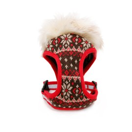 Puppy Angel PA Winter Vest Harness, M, Red