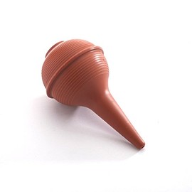 MediChoice Ear-Ulcer Bulb Syringe, Pediatric Thermoplastic Elastomer, 2 Ounce, Red (1 Each)