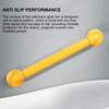 Bathroom Grab Bar Yellow Stainless Steel Anti Slip Anti Fall