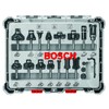 BOSCH RBS015MBS 15-Piece (Universally Compatible Accessory) Carbide-Tipped Wood Router Bit