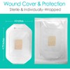 20 Pcs Chemo Port Shower Covers with Non-Stick Center Pad,