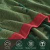 Amélie Home Christmas Throw Blanket for Couch, Reversible Pattern Christmas