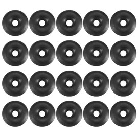 sourcing map Pack of 20 O Ring Sealing Rings Rubber Seal 5 mm AD 1 mm ID 2 mm Thickness Nitrile Rubber NBR Washer Seal Kit for Sealing Elements Tap Connector Repair Car