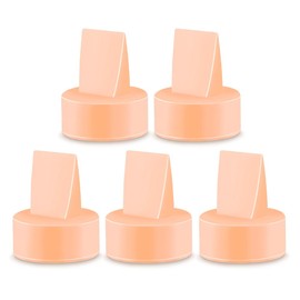 Maymom Duckbill Valves Compatible with Spectra Synergy Gold Spectra S1 Spectra S2 Spectra 9 Plus, Dew 350, Not Original Spectra Pump Parts Spectra S2 Accessories Replace Spectra Valve (Orange, 5ct)