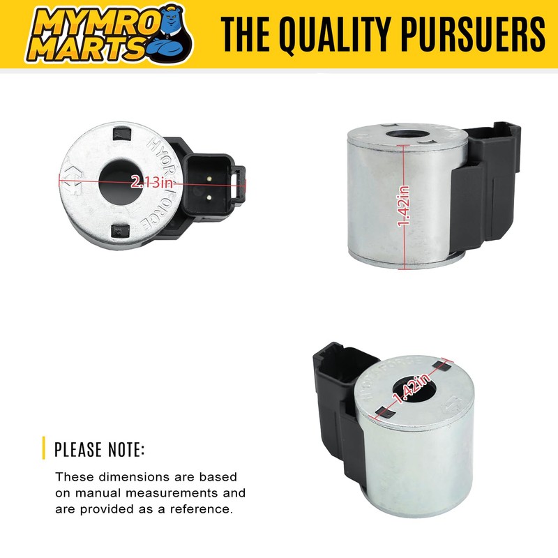 12V DC Solenoid Coil 4303612 for Deutsch Connector 08 Series