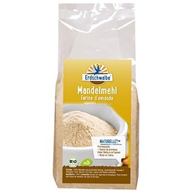 Erdschwalbe Organic Almond Flour, Natural, Not Deoiled, Blanched 200 g