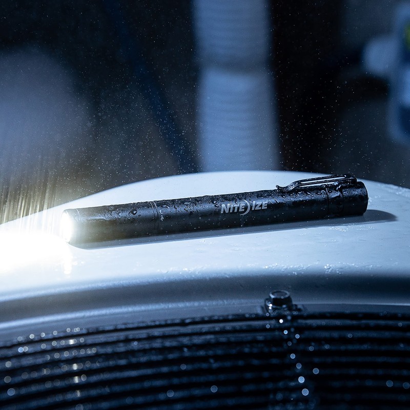 Nite Ize Radiant Rechargeable Pen Light, Waterproof Drop-Proof USB Rechargeable
