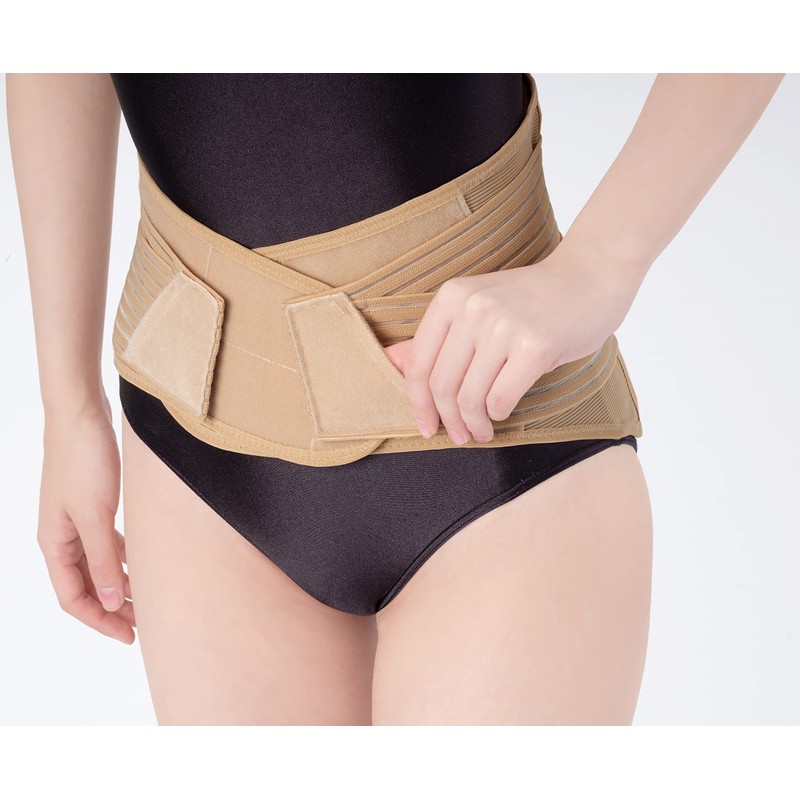接骨院の先生が監修した腰コルセット ベージュ LL-3L
