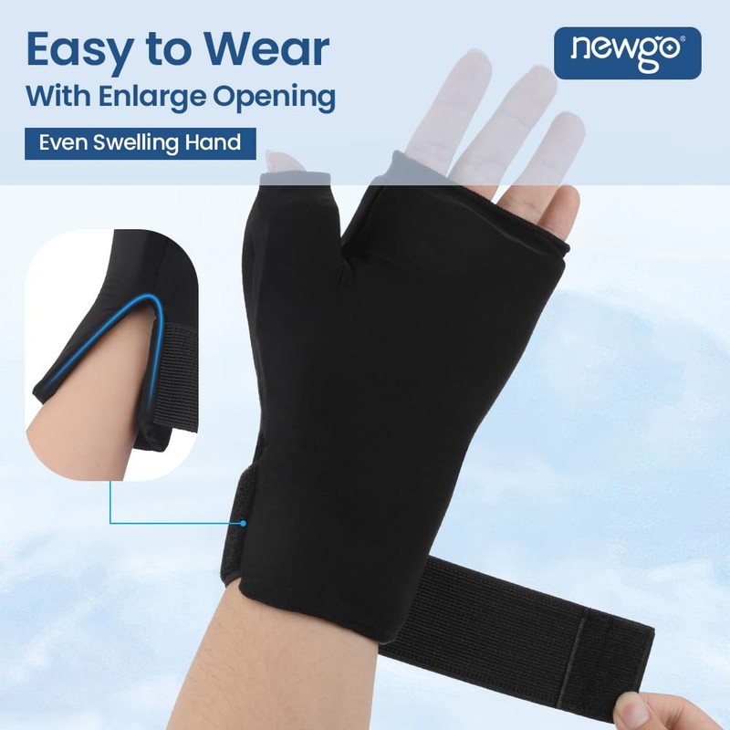 Hand Ice Gloves, Hot & Cold Therapy for Wrist &