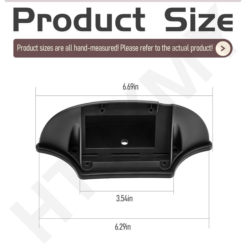 Universal Backup Camera Bracket Adapter & FRCBRKT-BL Mounting Bracket