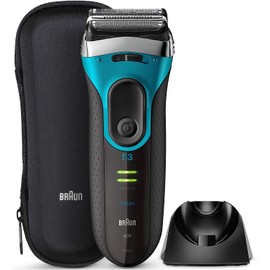  Braun Series 3 Men's Shaver 3080s-B 3 Blades Can be used in the bath Blue
