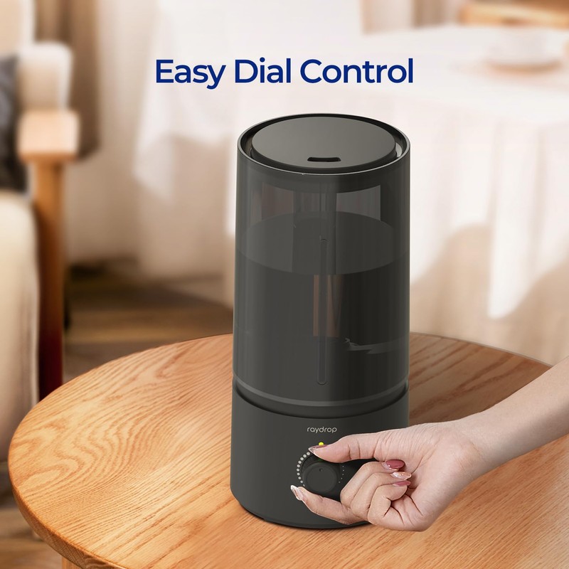 raydrop Humidifiers for Bedroom, Cool Mist Humidifiers for Babies, 1.70L