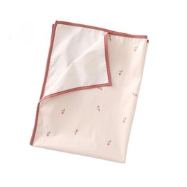 Baby Waterproof Bed Pad Washable Mattress Pad Reusable Underpads Waterproof Mattress Reusable Pee Pads for Bed Wetting Toddlers Women Kids Adults (Flower)