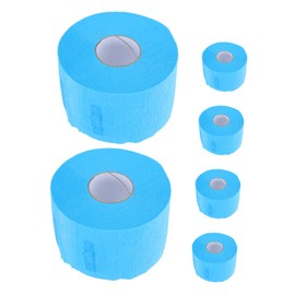 OATIPHO 6pcs Disposable Hair Wrap Strips Neck Protection Paper for Haircuts Prevents Hair Dye Stains for Stylists and Salons Convenient Sanitary