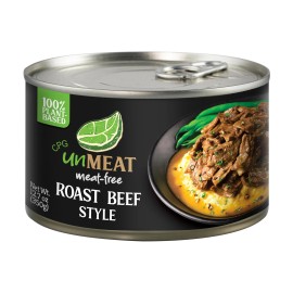(4 pack) CPG unMEAT Roast Beef Style, 12.7 oz Can