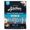 Grass-Fed Beef Sticks Minis, Original, 0.5oz (28Pack) (14oz) (Pack of