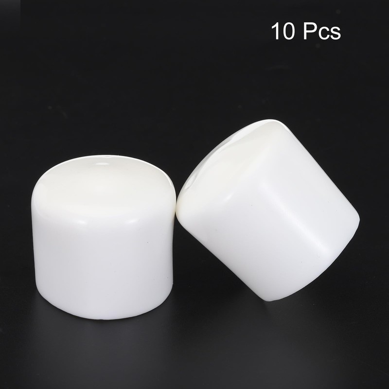 QUARKZMAN 10pcs Rubber End Caps 32mm Inner Diameter Vinyl Round
